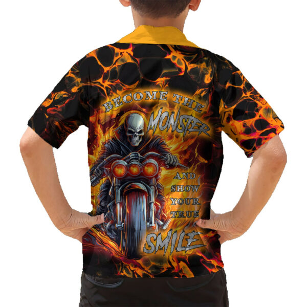 Be Come The Monster And Show Your True Smile Hawaiian Shirt 6.jpg