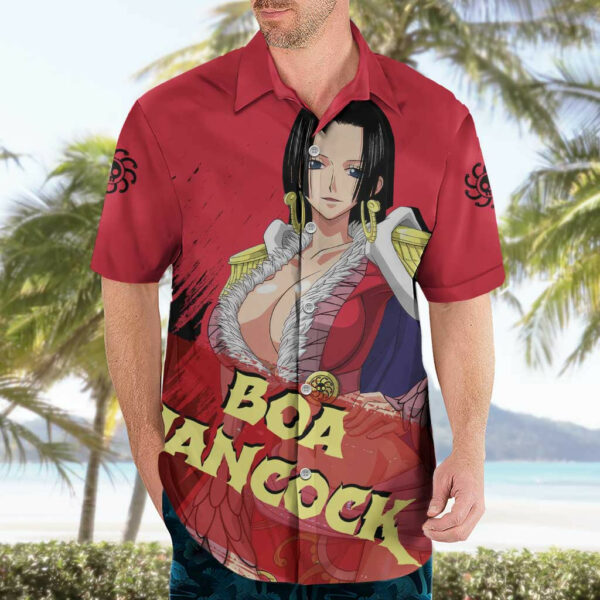 Boa Hancock One Piece Hawaiian Shirt Anime 3.jpg