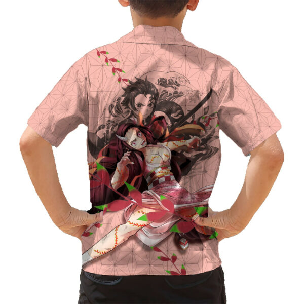 Demon Nezuko Kamado Demon Slayer Hawaiian Shirt Anime 6.jpg