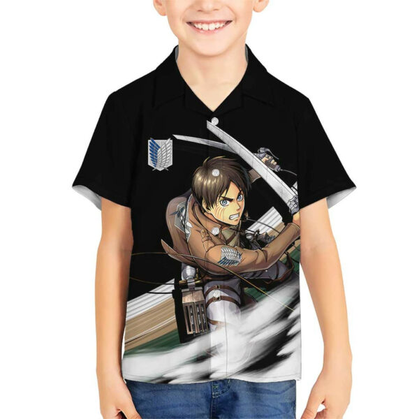 Eren Yeager Attack On Titan Hawaiian Shirt Anime 5.jpg