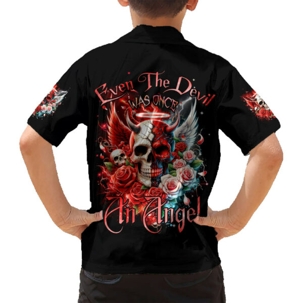 Evil Angel Skull Hawaiian Shirt Even The Devil Was Once An Angel 6.jpg