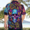 Fantasy Skull with Butterflies Hawaiian Shirt Love me or hate me im still gonna shine 4.jpg