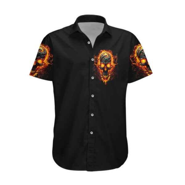 Flame Skull Hawaiian Shirt I Can Fix Stupid But That Hurt 1.jpg