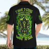 Flame Skull Hawaiian Shirt I Have 3 Sides Quite Sweet Funny Crazy 4.jpg
