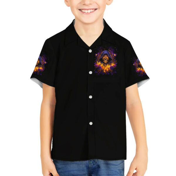 Flame Skull Hawaiian Shirt I Talk I Smite But Be Careful When I Silent 5.jpg