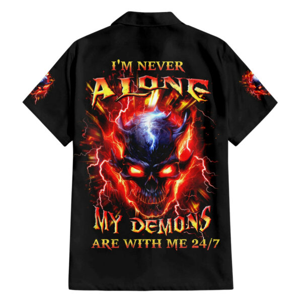 Flame Skull Hawaiian Shirt Im Never Alone My Demons Are With Me 247 1.jpg
