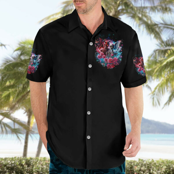 Flame Skull Hawaiian Shirt Im Not Anti Social Im Just Not User Friendly 3.jpg