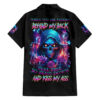 Flame Skull Hawaiian Shirt While You Are Talking Behind My Back Freel Free To Bend Down And Kiss My Ass 1.jpg