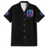 Flame Skull Hawaiian Shirt While You Are Talking Behind My Back Freel Free To Bend Down And Kiss My Ass 2.jpg