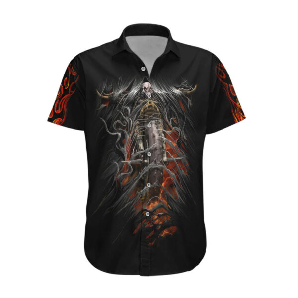 Flaming Skull Hawaiian Shirt Death Angel Riding Motocycle 1.jpg