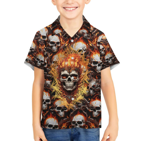 Flaming Skull Hawaiian Shirt Judge Me When Youre Perfect Otherwise Shut Up 5.jpg