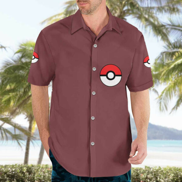 Flareon Pokemon Hawaiian Shirt Anime 3.jpg