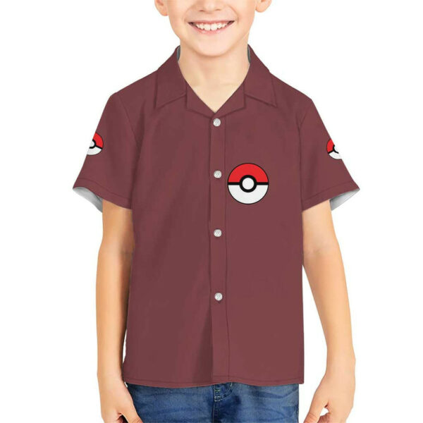 Flareon Pokemon Hawaiian Shirt Anime 5.jpg