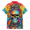 Floral Skull Hawaiian Shirt Im Blunt because god rolled me that way 2.jpg