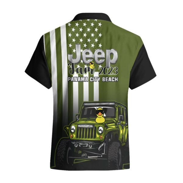 Florida Jeep Jam 2023 With Duck Hawaiian Shirt Green Verison 2.jpg