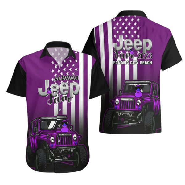 Florida Jeep Jam 2023 With Duck Hawaiian Shirt Purple Verison 3.jpg