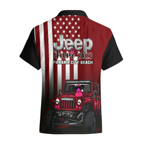 Florida Jeep Jam 2023 With Duck Hawaiian Shirt Red Verison 2.jpg