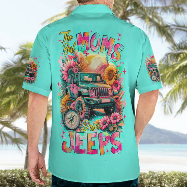 Flower Jeep Hawaiian Shirt The Best Moms Drive Jeeps 4.jpg