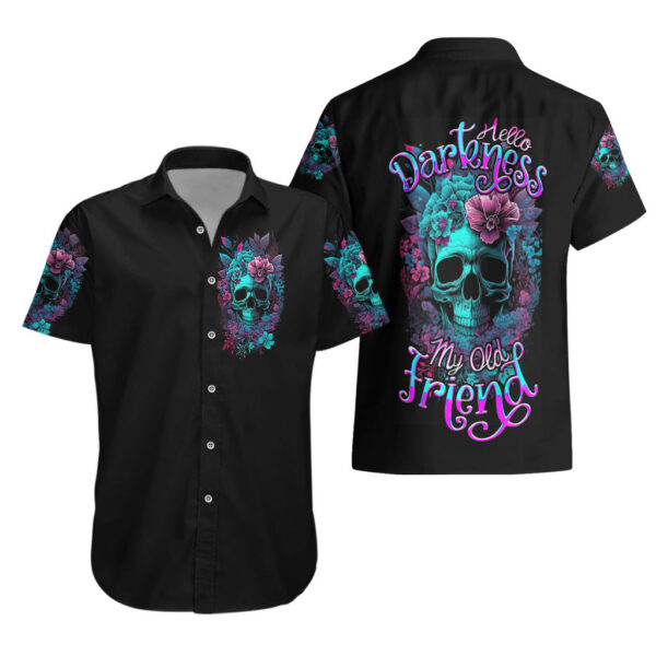 Flower Skull Hawaiian Shirt Hello Darkness My Old Friend 3.jpg