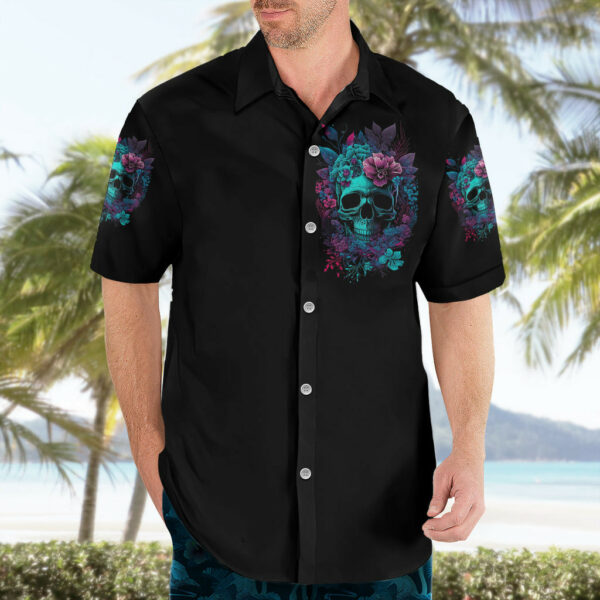 Flower Skull Hawaiian Shirt Hello Darkness My Old Friend 4.jpg