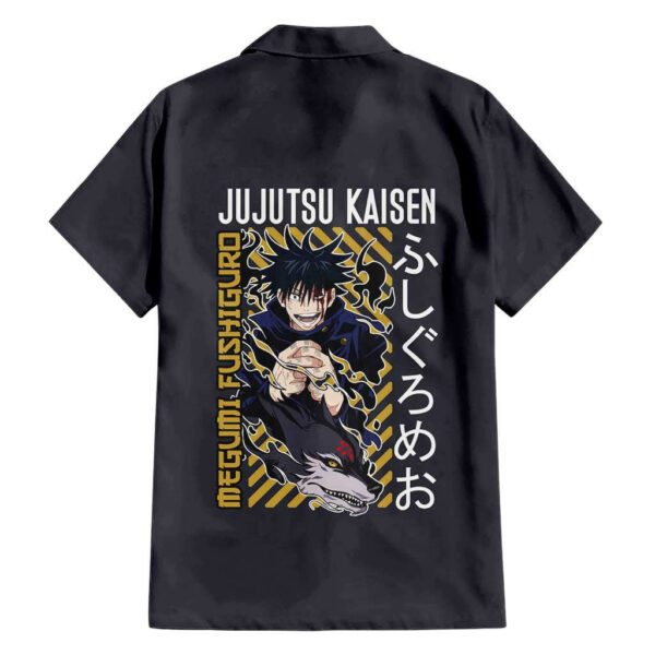 Fushiguro Megumi Jujutsu Kaisen Hawaiian Shirt Anime 2.jpg