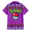 Gengar Pokemon Hawaiian Shirt Anime Pixel Christma Pattern 2.jpg