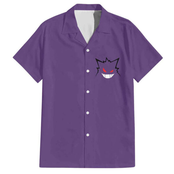 Gengar Pokemon Hawaiian Shirt Anime V4 2.jpg
