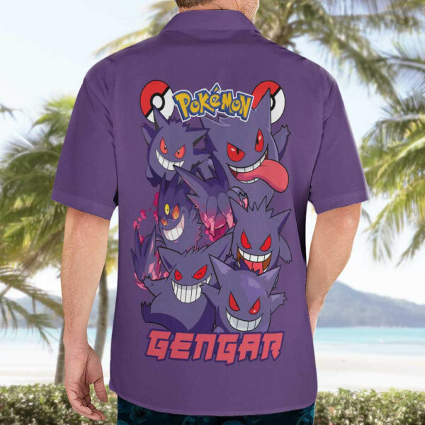 Gengar Pokemon Hawaiian Shirt Anime V4 4.jpg