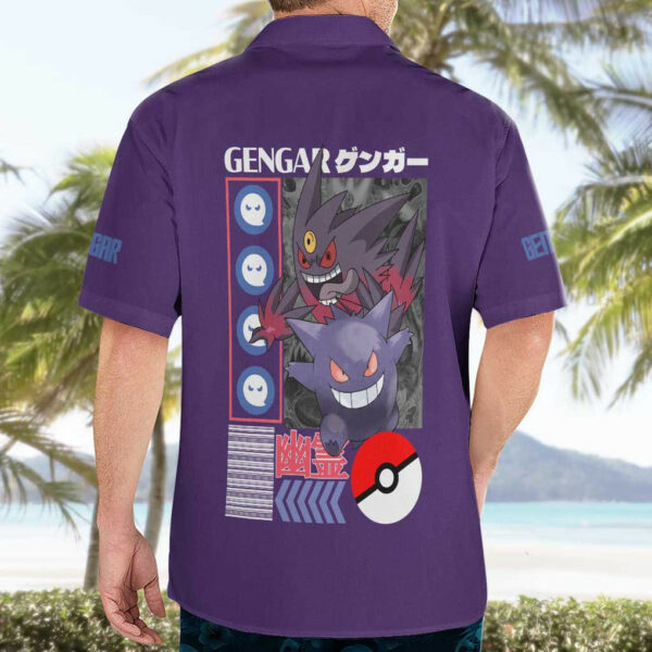 Gengar Pokemon Hawaiian Shirt Anime V5 4.jpg