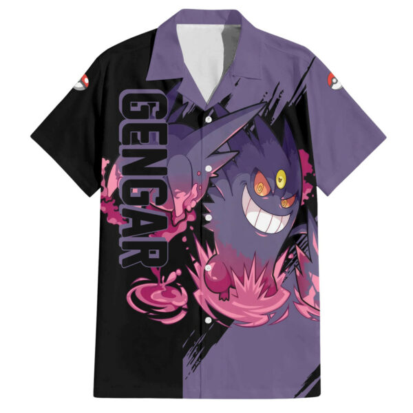 Gengar Shirts Pokemon Anime Hawaiian Shirt 1.jpg
