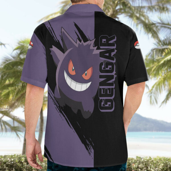 Gengar Shirts Pokemon Anime Hawaiian Shirt 4.jpg