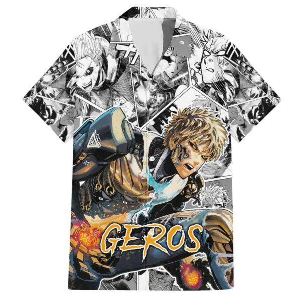 Genos One Punch Man Hawaiian Shirt Anime Mix Manga 1.jpg
