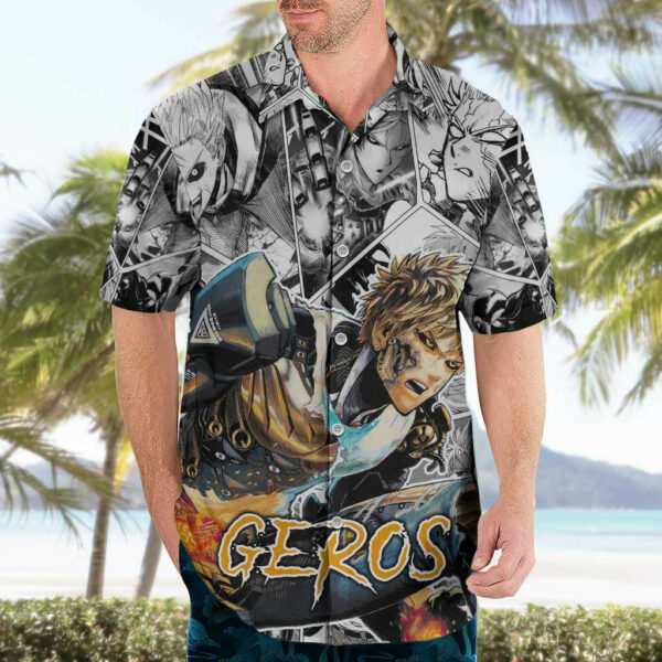 Genos One Punch Man Hawaiian Shirt Anime Mix Manga 3.jpg
