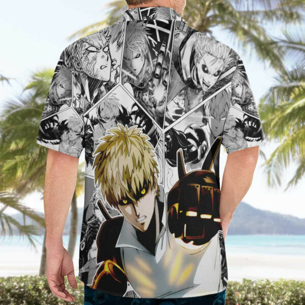 Genos One Punch Man Hawaiian Shirt Anime Mix Manga 4.jpg
