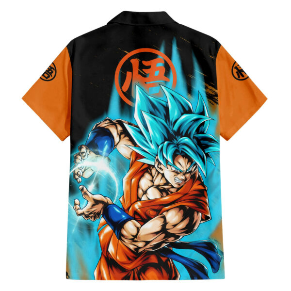 Goku Blue Anime Dragon Ball Hawaiian Shirt 2.jpg