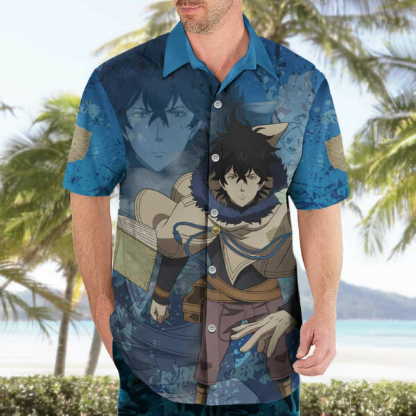 Golden Dawn Yuno Black Clover M Hawaiian Shirt Anime 3.jpg