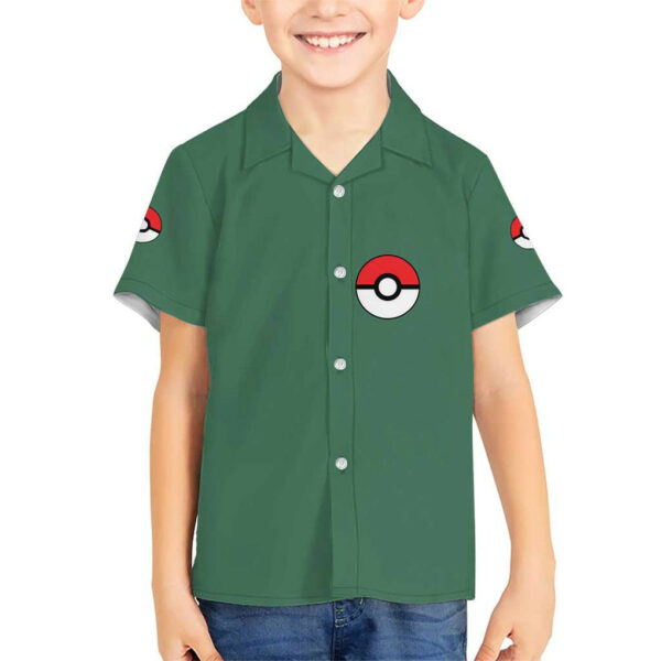 Grass Type Pokemon Hawaiian Shirt Anime 5.jpg