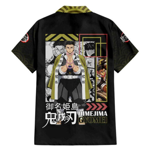 Gyomei Himejima Kimesu No Yaiba Hawaiian Shirt Japan Anime 2.jpg