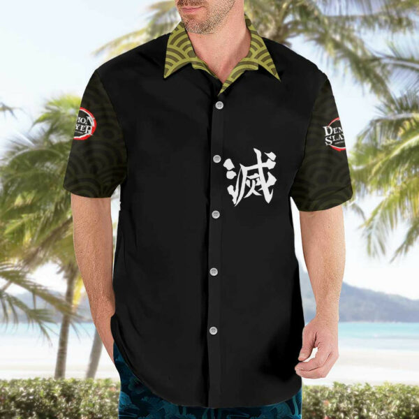Gyomei Himejima Kimesu No Yaiba Hawaiian Shirt Japan Anime 3.jpg