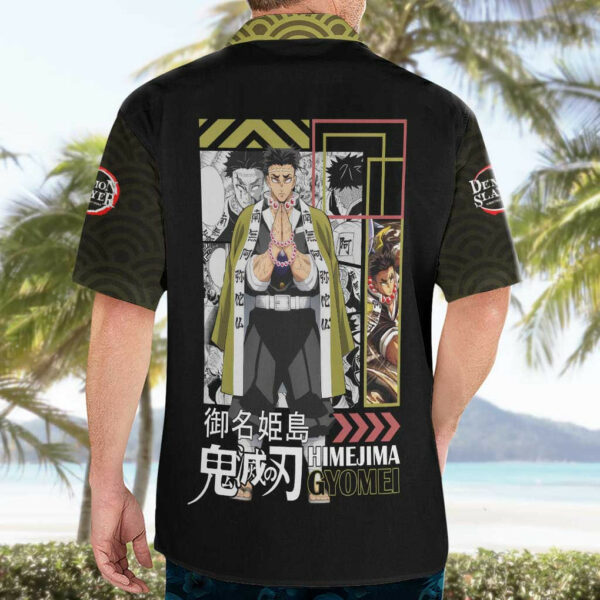 Gyomei Himejima Kimesu No Yaiba Hawaiian Shirt Japan Anime 4.jpg