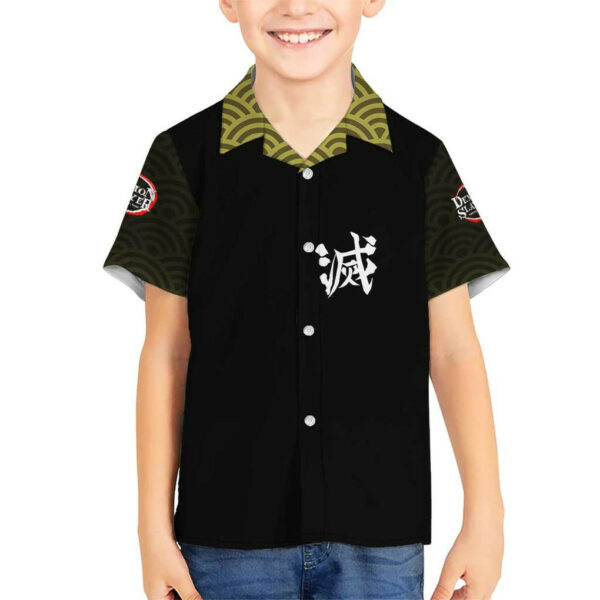 Gyomei Himejima Kimesu No Yaiba Hawaiian Shirt Japan Anime 5.jpg