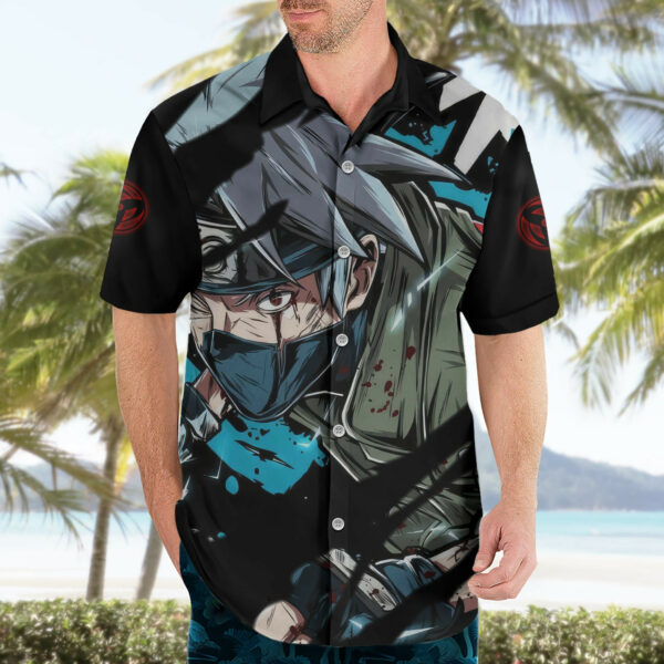 Hatake Kakashi Sharingan Eye Hawaiian Shirt Naruto 3.jpg