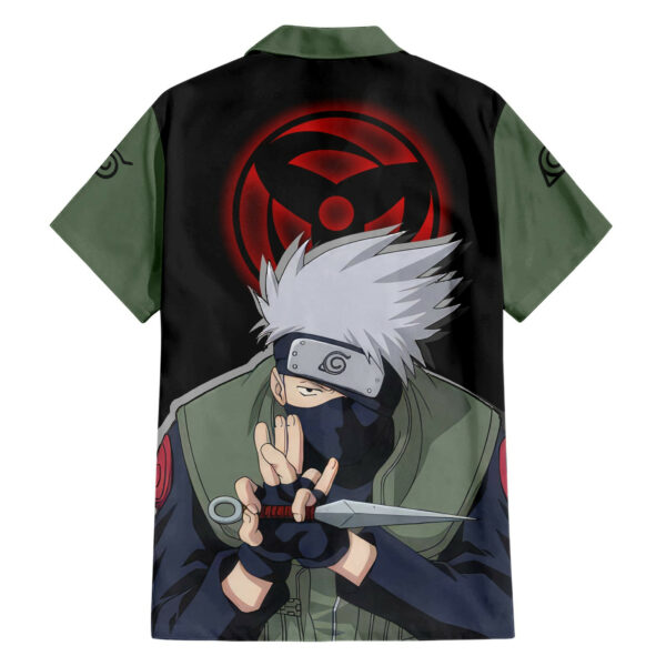 Hatake Kakashi Sharingan Eyes Hawaiian Shirt 2.jpg