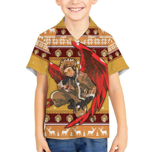 Hawks My Hero Academia Hawaiian Shirt Anime Mix Christmas 5.jpg