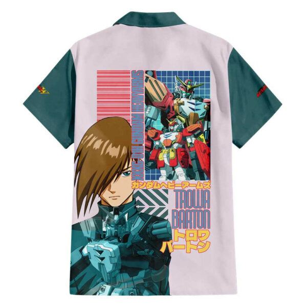 Heavyarms x Trowa Barton Gundam Wing Endless Waltz Hawaiian Shirt Anime 2.jpg