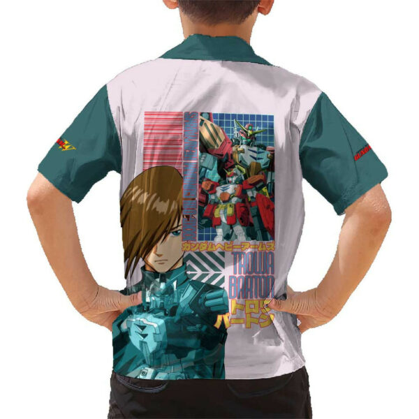 Heavyarms x Trowa Barton Gundam Wing Endless Waltz Hawaiian Shirt Anime 6.jpg