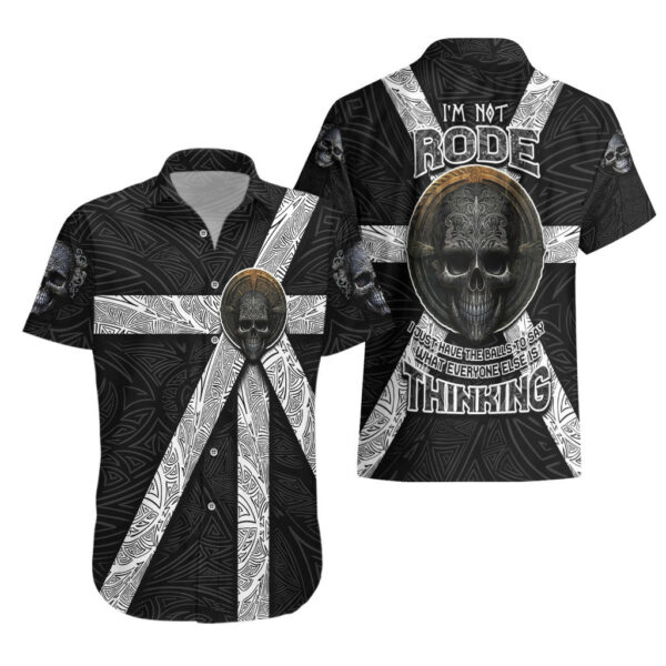 Hell Pattern Skull Hawaiian Shirt Im Not Rode I Just Hace The Balls To Say What Everyone Else is Thinking 3.jpg