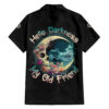 Hello Darkness My Old Friend Crescent Moon Skull Hawaiian Shirt 1.jpg