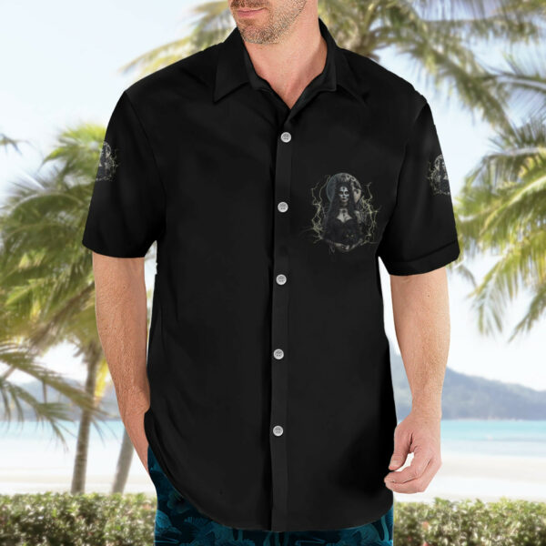 Hello Darkness My Old Friend Halloween Witch Hawaiian Shirt 3.jpg