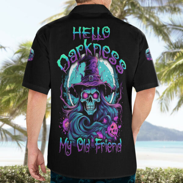 Hello Darkness My Old Friend Witch Halloween Hawaiian Shirt 4.jpg